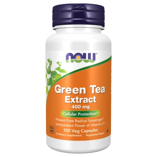 NOW - Green Tea Extract 400 mg - 100 kapsułek